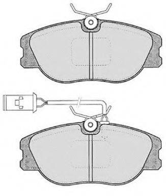 RAICAM RA03520 Комплект тормозных колодок, дисковый тормоз