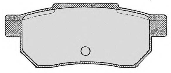 RAICAM RA04511 Комплект тормозных колодок, дисковый тормоз