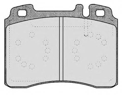 RAICAM RA04800 Комплект тормозных колодок, дисковый тормоз