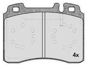 RAICAM RA04801 Комплект тормозных колодок, дисковый тормоз
