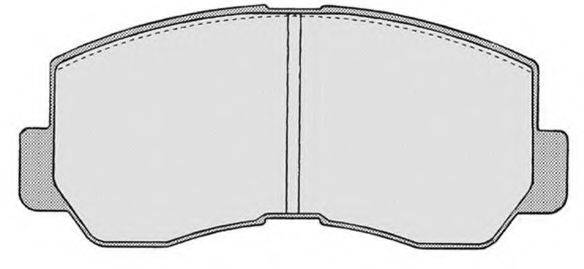 RAICAM RA04910 Комплект тормозных колодок, дисковый тормоз