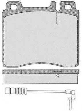 RAICAM RA04972 Комплект тормозных колодок, дисковый тормоз