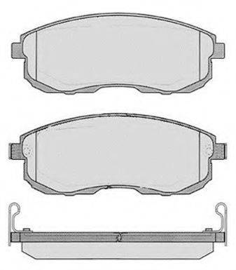 RAICAM RA05160 Комплект тормозных колодок, дисковый тормоз