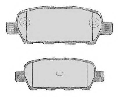 RAICAM RA05261 Комплект тормозных колодок, дисковый тормоз