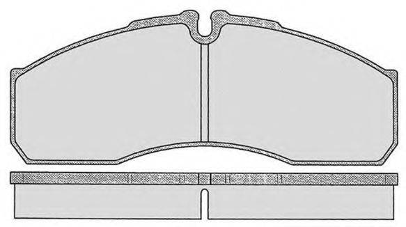 RAICAM RA05300 Комплект тормозных колодок, дисковый тормоз