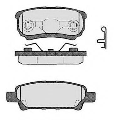 RAICAM RA05320 Комплект тормозных колодок, дисковый тормоз