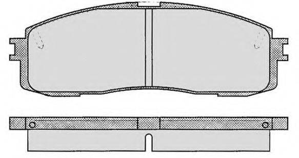 RAICAM RA05660 Комплект тормозных колодок, дисковый тормоз