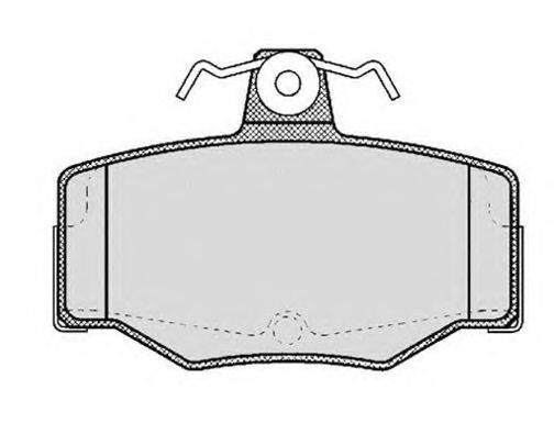 RAICAM RA05970 Комплект тормозных колодок, дисковый тормоз