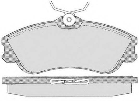 RAICAM RA06551 Комплект тормозных колодок, дисковый тормоз