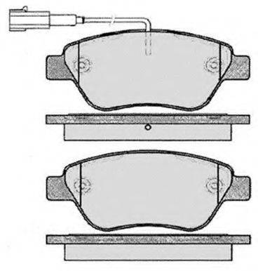 RAICAM RA07604 Комплект тормозных колодок, дисковый тормоз