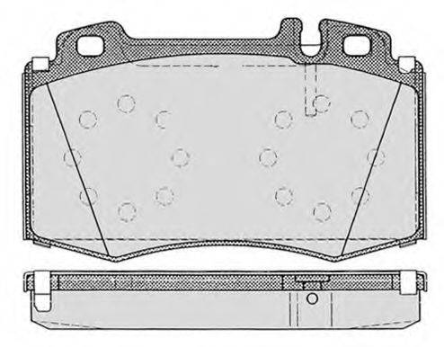 RAICAM RA07910 Комплект тормозных колодок, дисковый тормоз