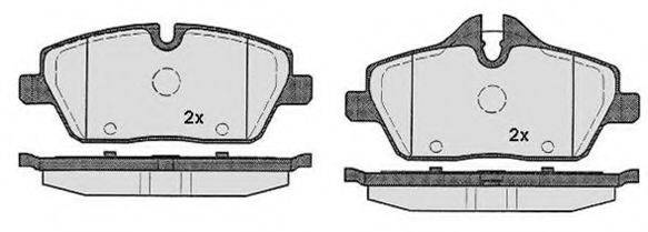 RAICAM RA08522 Комплект тормозных колодок, дисковый тормоз