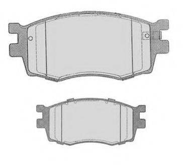 RAICAM RA09740 Комплект тормозных колодок, дисковый тормоз