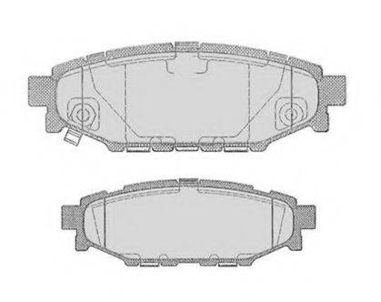 RAICAM RA09770 Комплект тормозных колодок, дисковый тормоз