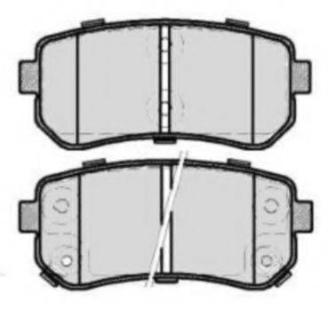 RAICAM RA09791 Комплект тормозных колодок, дисковый тормоз