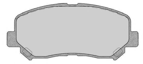 RAICAM RA09880 Комплект тормозных колодок, дисковый тормоз