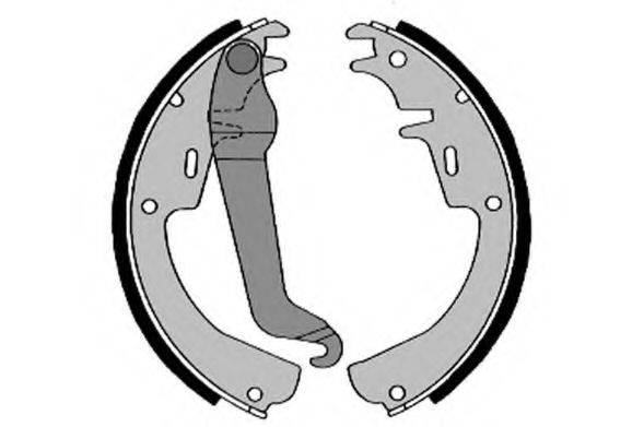 RAICAM RA22540 Комплект тормозных колодок