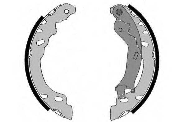 RAICAM RA28580 Комплект тормозных колодок