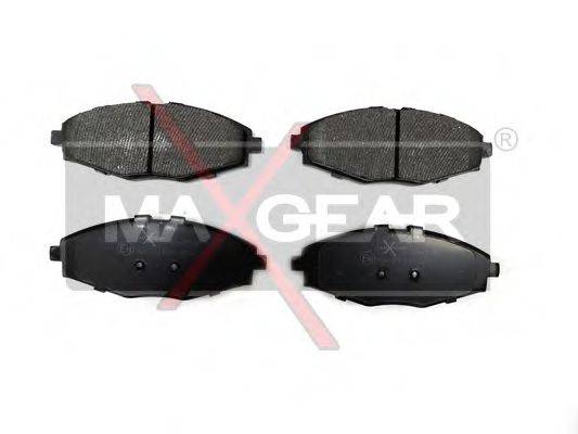 MAXGEAR 190536 Комплект тормозных колодок, дисковый тормоз