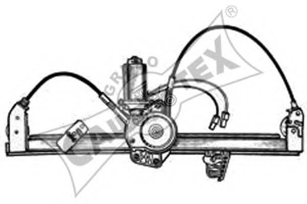 CAUTEX 027423 Подъемное устройство для окон