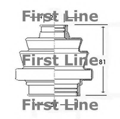 FIRST LINE FCB2270 Пыльник, приводной вал