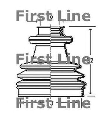 FIRST LINE FCB2151 Пыльник, приводной вал