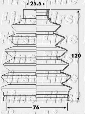 FIRST LINE FCB6233 Пыльник, приводной вал