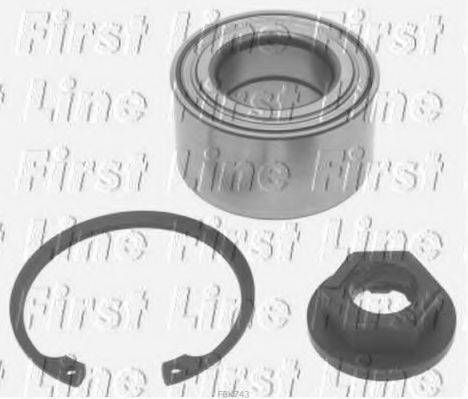 FIRST LINE FBK743 Комплект подшипника ступицы колеса