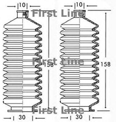 FIRST LINE FSG3057 Пыльник, рулевое управление