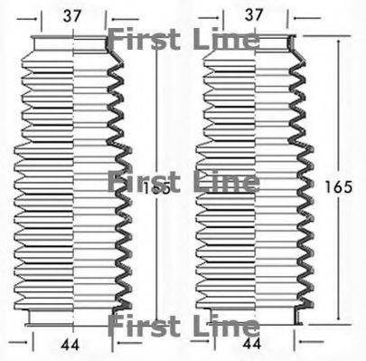 FIRST LINE FSG3086 Пыльник, рулевое управление