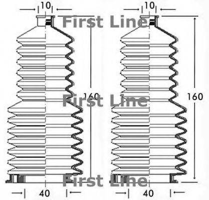 FIRST LINE FSG3103 Пыльник, рулевое управление