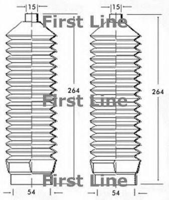 FIRST LINE FSG3178 Пыльник, рулевое управление