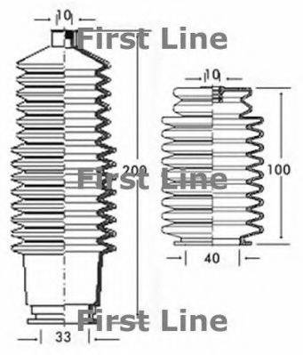 FIRST LINE FSG3205 Пыльник, рулевое управление
