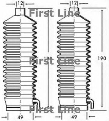 FIRST LINE FSG3215 Пыльник, рулевое управление