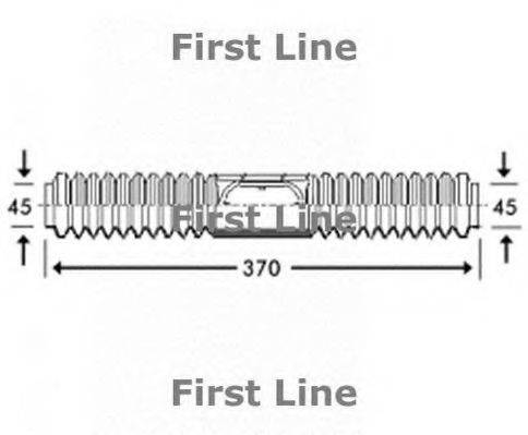 FIRST LINE FSG3216 Пыльник, рулевое управление