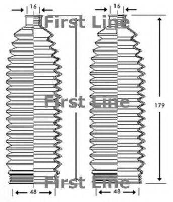 FIRST LINE FSG3219 Пыльник, рулевое управление
