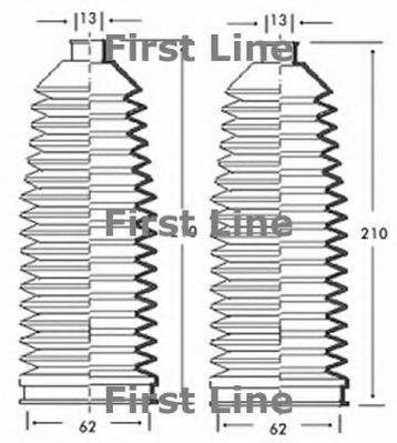 FIRST LINE FSG3227 Пыльник, рулевое управление