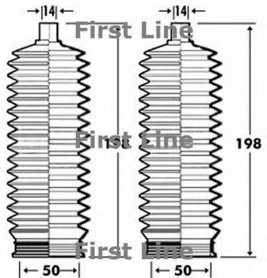FIRST LINE FSG3259 Пыльник, рулевое управление