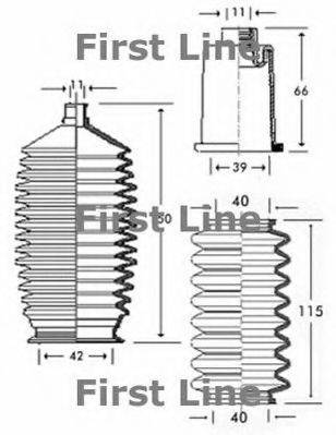FIRST LINE FSG3262 Пыльник, рулевое управление