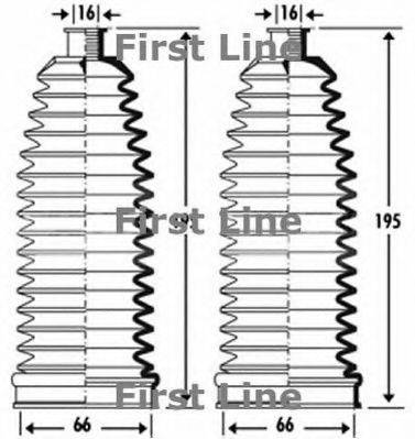 FIRST LINE FSG3277 Пыльник, рулевое управление