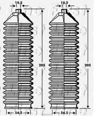 FIRST LINE FSG3294 Пыльник, рулевое управление