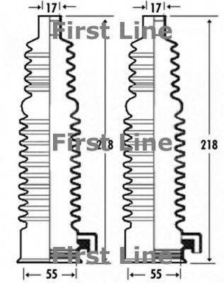 FIRST LINE FSG3301 Пыльник, рулевое управление