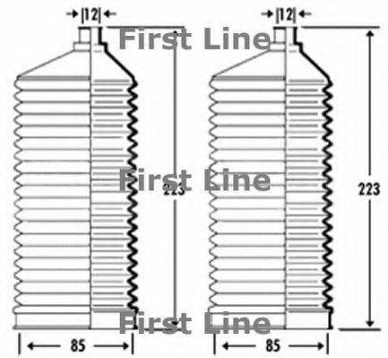 FIRST LINE FSG3336 Пыльник, рулевое управление