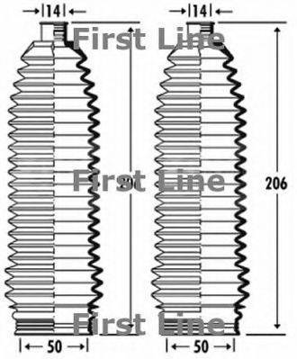 FIRST LINE FSG3385 Пыльник, рулевое управление