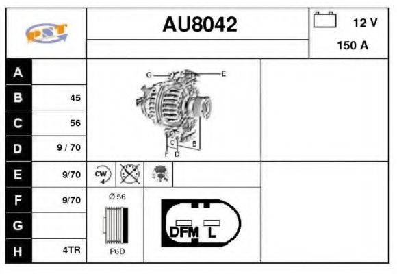 SNRA AU8042 Генератор