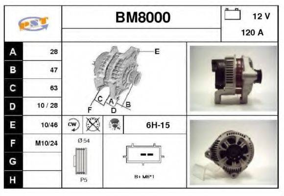 SNRA BM8000 Генератор