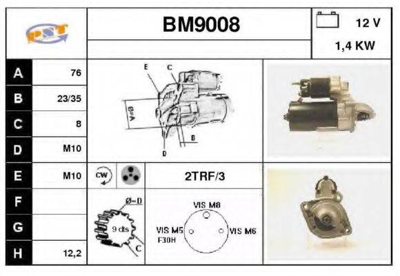 SNRA BM9008 Стартер