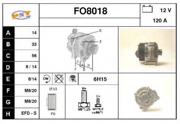 SNRA FO8018 Генератор