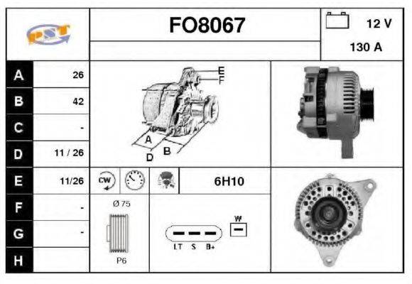 SNRA FO8067 Генератор