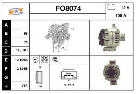 SNRA FO8074 Генератор